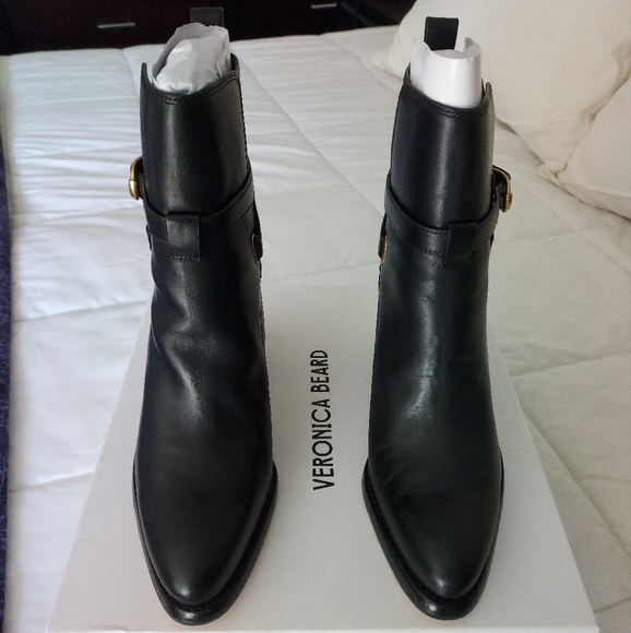 NIB Veronica Beard Sohelia booties, black, 8.5 **Free Shipping** - Picture 9 of 11